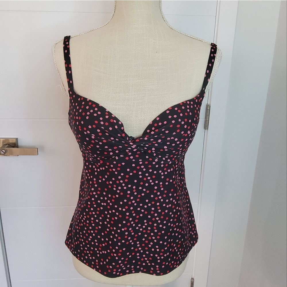 Maidenform Women's Push Up Tankini Swim Top Size 34C